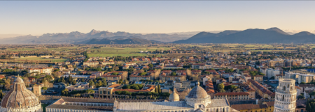 Veduta Monti Pisani e Apuane