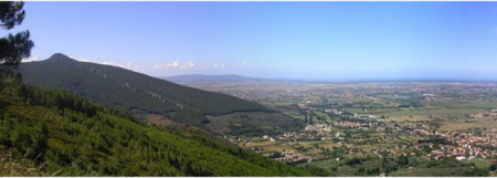 Panorama Monti Pisani