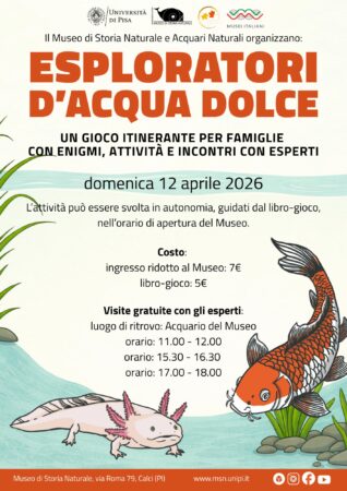 Esploratori d'acqua dolce locandina A4