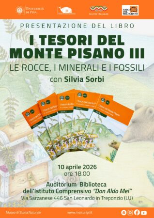 Locandina i tesori del monte pisano 10 aprile 2026