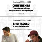 Conferenza Dei - spettacolo Il peso della farfalla