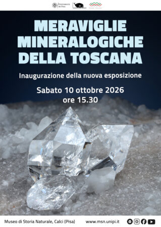 Meraviglie mineralogiche della Toscana locandina