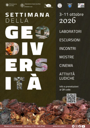 Locandina settimana della geodiversità